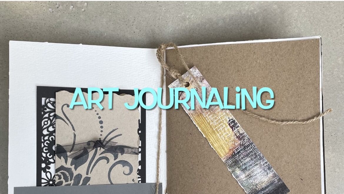 Webbkurs Art journaling / konstdagbok - Bild 3