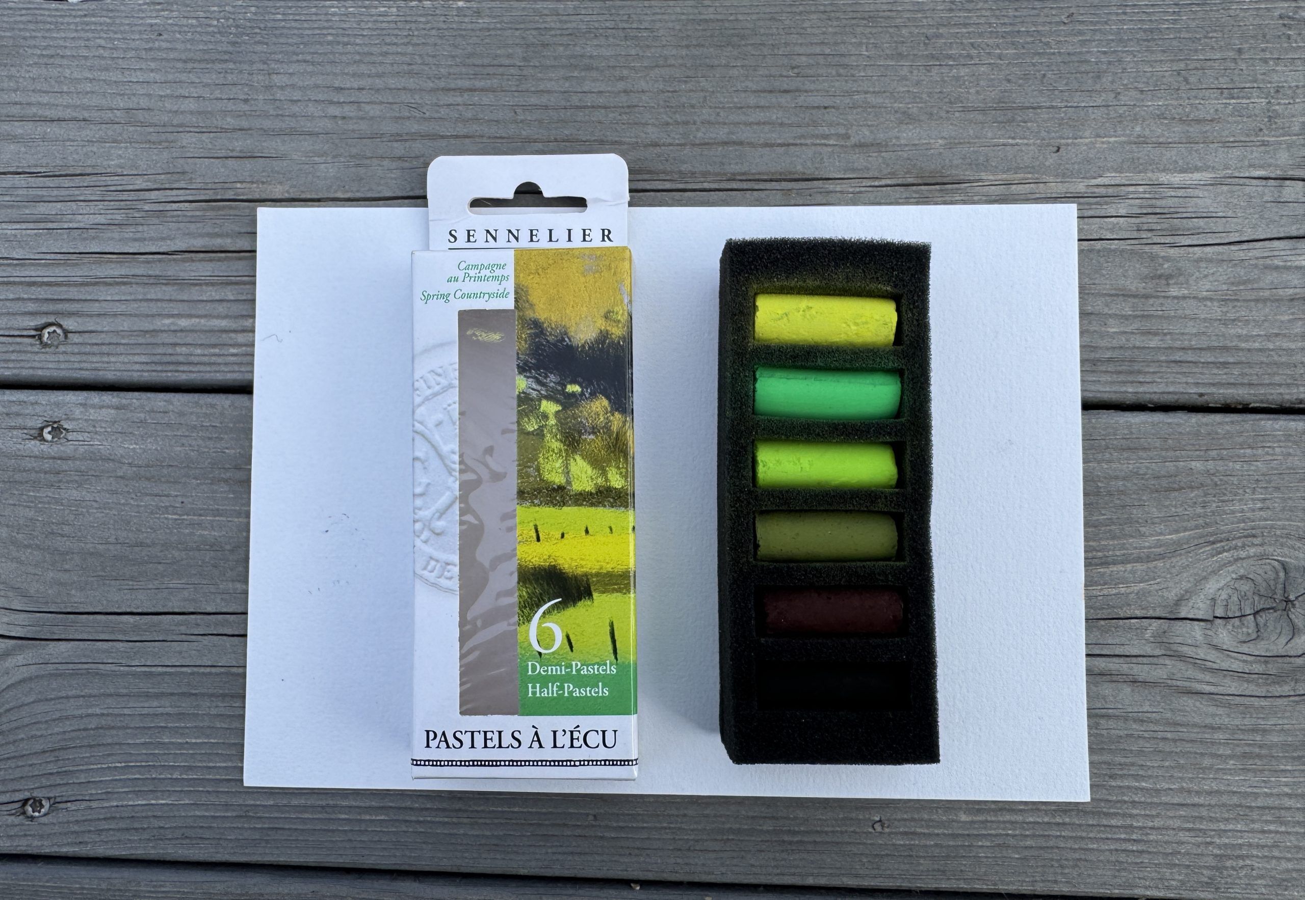 Sennelier mjuka pastellkritor, Spring Countryside